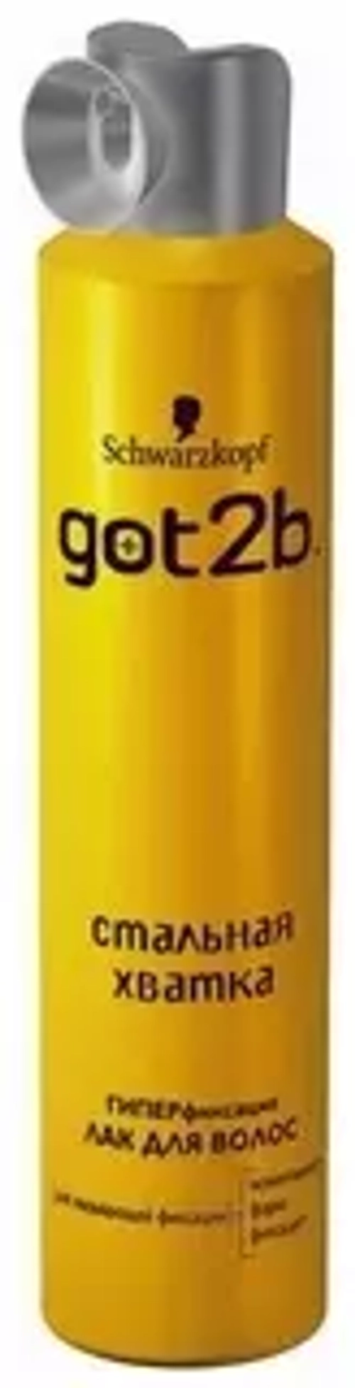 Got 2b Лак д/волос "Стальная Хватка" Schwarzkopf 300мл