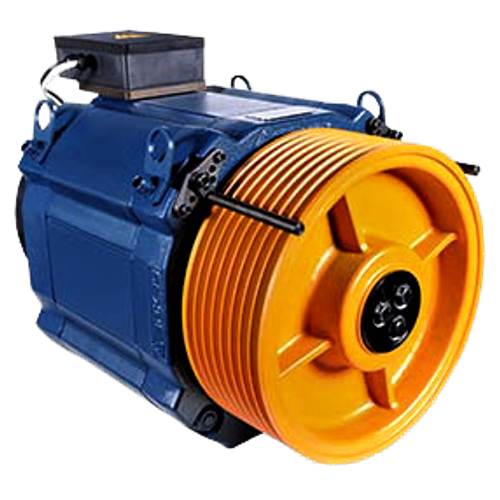 Безредукторный лифтовый двигатель ARS-D3-320-1250- 16B-13,2 кВт-31,4А ARKEL