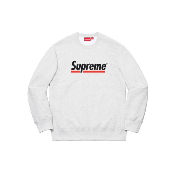 Supreme SS20 Week 2 Underline Crewneck logo