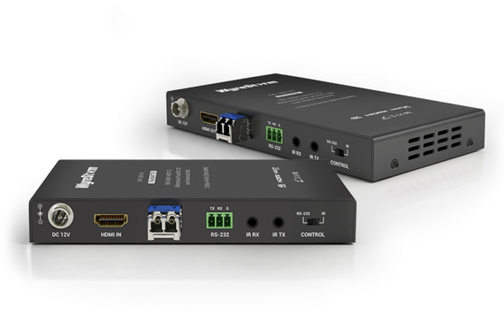 Wyrestorm EXF-300-H2 - комплект для передачи HDMI по оптике (многомод, ОМ3) до 300 м, 18 Гбит/с, HDCP 2.2, двунаправленный ИК или RS-232.