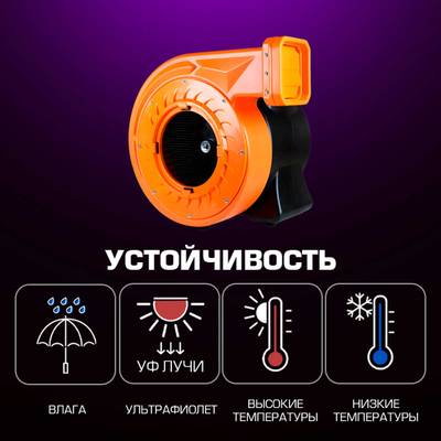 Нагнетатель воздуха (насос) для надувных батутов и конструкций, Huawei REV-1,5E, мощность 1260W