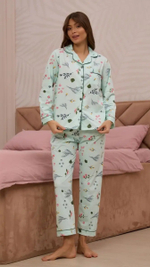 [m]Пижама штаны и рубашка д/р 2604