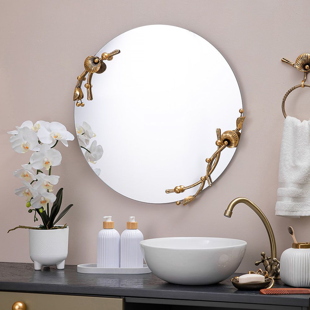 Зеркало настенное «Атлантис» Бронза