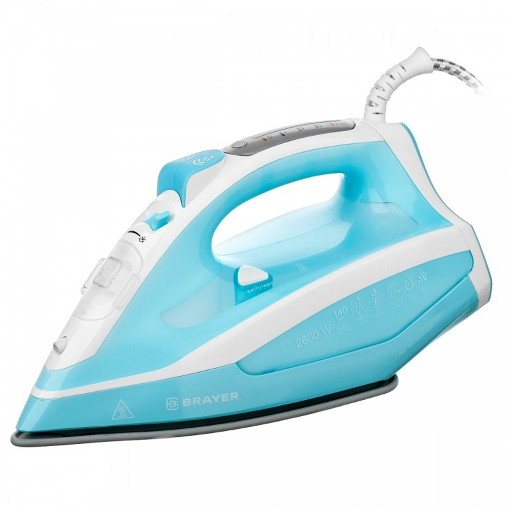 Утюг BRAYER 4000BR голубой