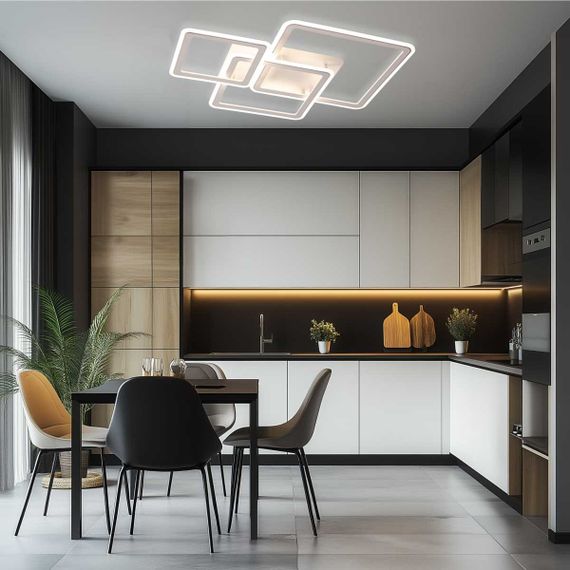 Подвесная светодиодная люстра Citilux Тринити CL238230E