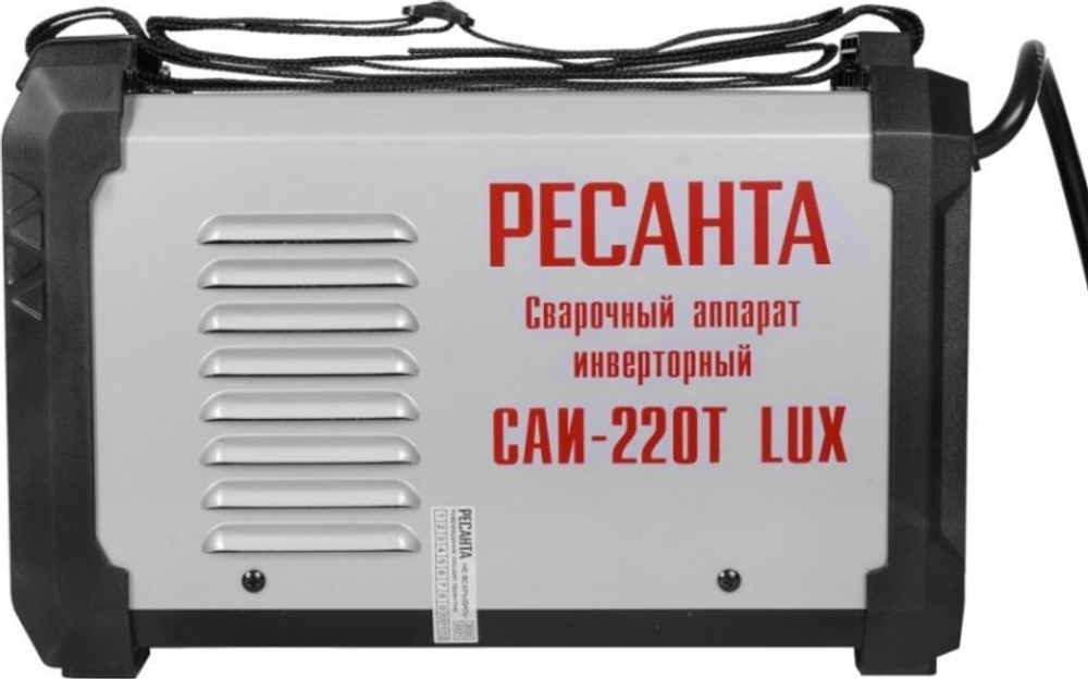 Сварочный инвертор Ресанта САИ 220Т LUX 65/71
