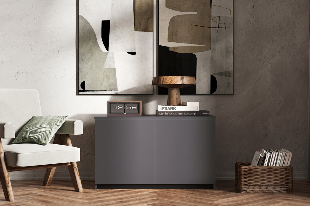 Комод/Антресоль Мори МА 900.1 Графит