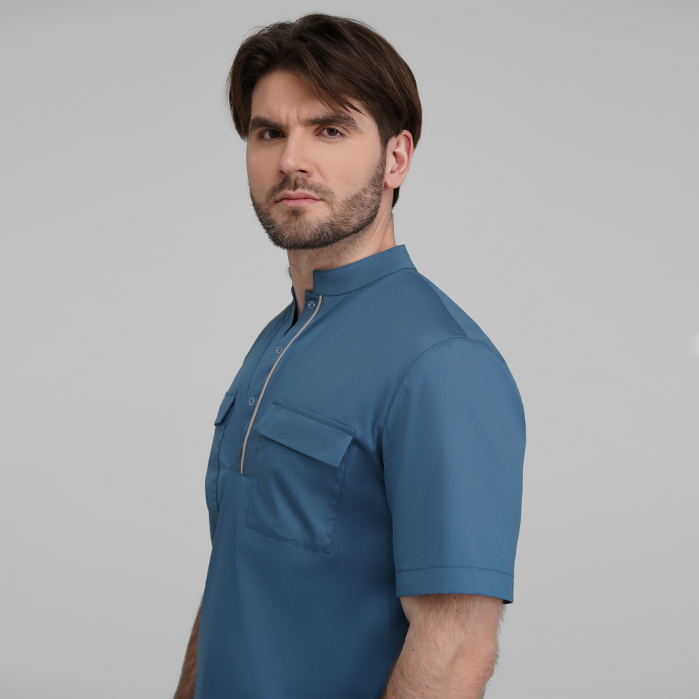 Медицинская мужская рубашка "Платан"