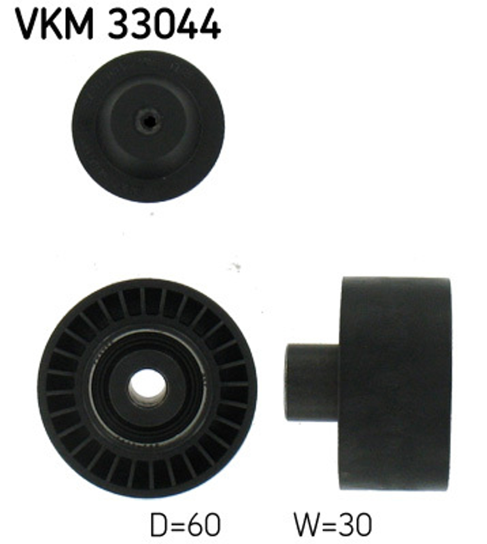 SKF - VKM33044-SKF - Deflection/Guide Pulley, V-ribbed belt - Povrat artikla narucenog iz Njemacke nije moguc.