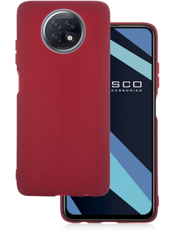 Чехол ROSCO для Xiaomi Redmi Note 9T оптом (арт. XM-RN9T-COLOURFUL-WINE)