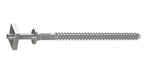 Шпилька специальная с гайкой 120 мм  (оцинкованная) PREMIUM