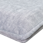 Двуспальная кровать 160х200 парящая Беллиссима из массива дикого дуба с мягким изголовьем