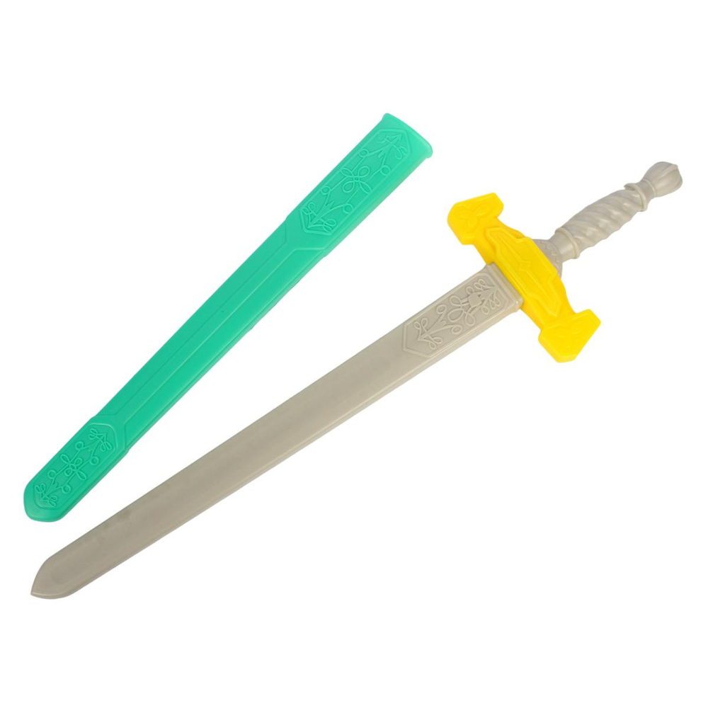 Пластмассовый игрушечный меч "Кинжал" (60*15*4 см), сетка