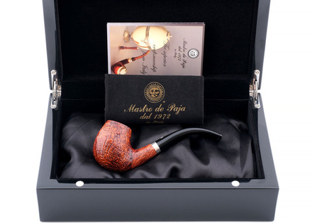 Курительная трубка Mastro De Paja Unica Blast в шкатулке M462-2
