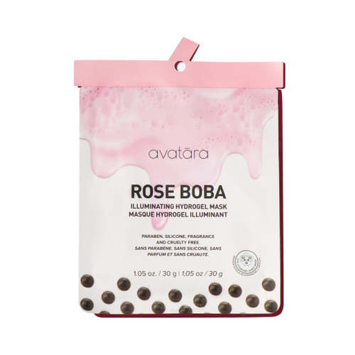 AVATARA Rose Boba Hydrogel Mask Осветляющая гидрогелевая маска