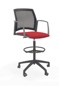 Rewind кресло кассира со спинкой-сеткой