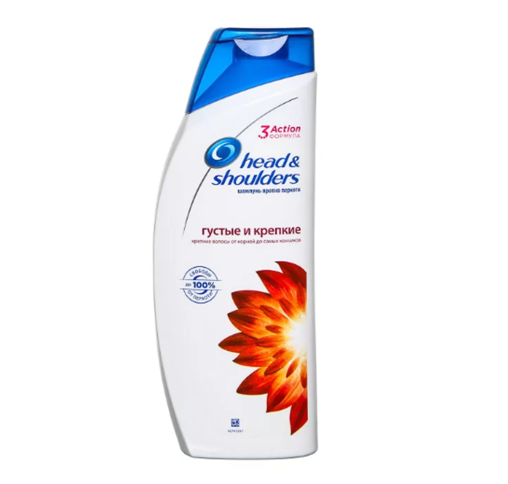 Head&Shoulders Шампунь для волос Густые и крепкие, 200 мл