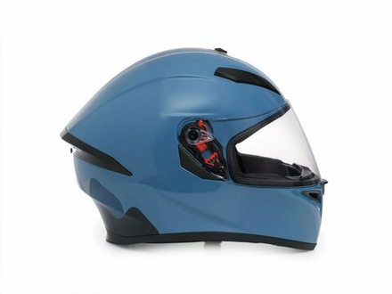 Шлем мото закрытый SHORNER Waves, синий размер L