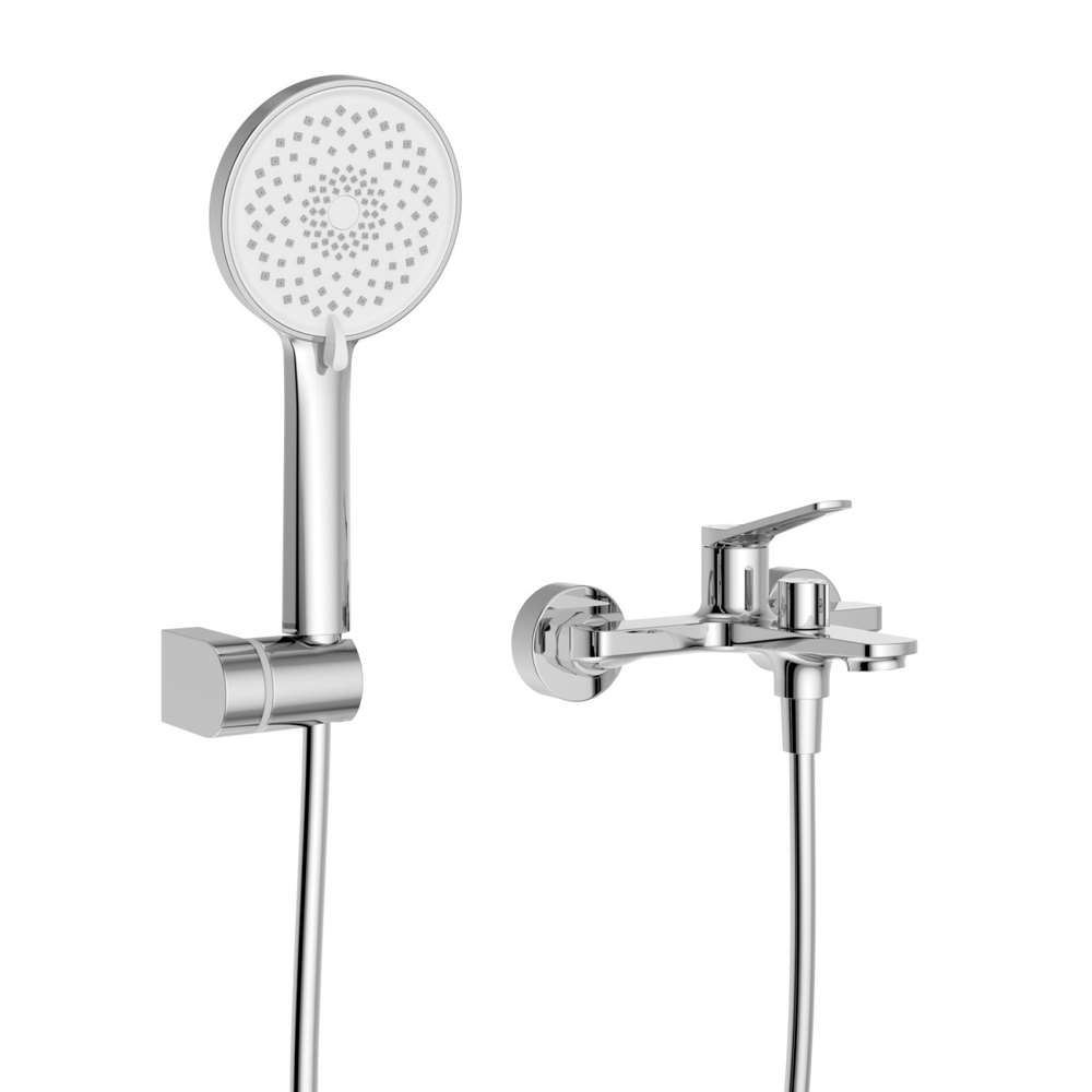 Смеситель BelBagno для ванны и душа UNIQUE-VASM-CRM