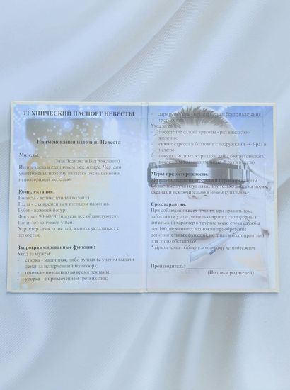 Диплом Брачный контракт