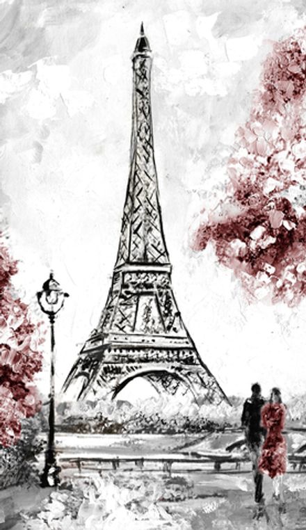 Фотообои Париж, Эйфелева башня (Ширина 2,05 м)