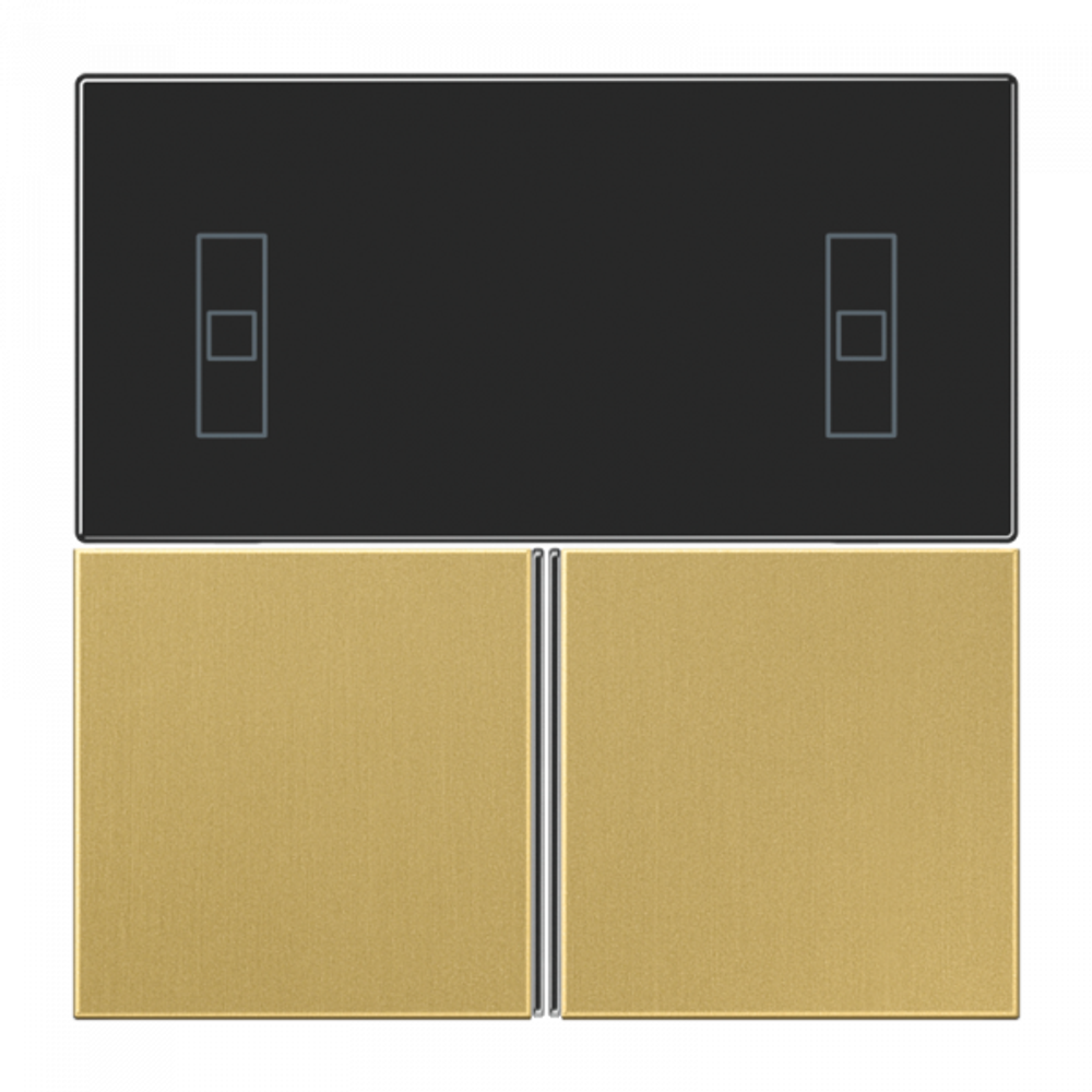 JUNG крышка для Room Controller, латунь Classic, арт.ME4093TSAC