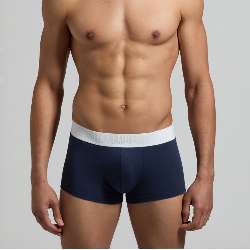 Мужские трусы хипсы (белый, голубой, темно-синий) набор 3 в 1 Bikkembergs DIAGONAL BKK51UTR23TR/3