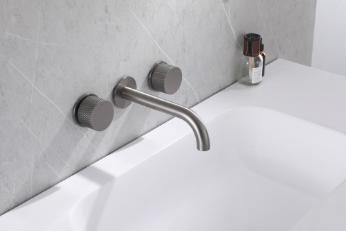 Смеситель ABBER Wasser Kreis AF81122NG для раковины скрытого монтажа, никель