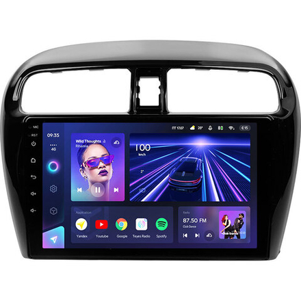 Teyes CC3 9" для Mitsubishi Mirage 6 2012-2018