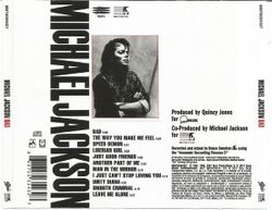 Michael Jackson. Bad (CD) Майкл Джексон