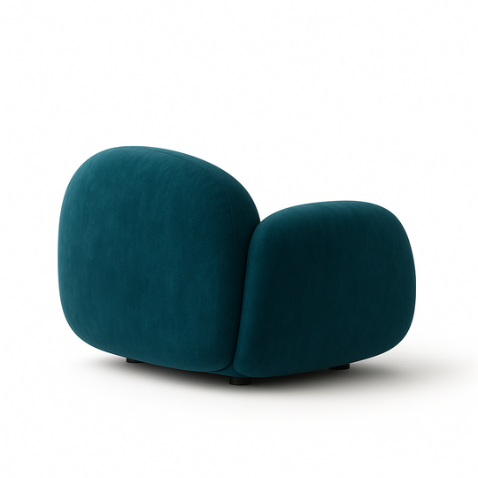 Дизайнерское кресло BLOB бархат 043