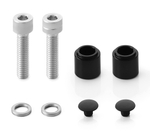 BSN140 RIZOMA STEALTH MAX MIRRORS W/ BSN902 MOUNT KIT (DVL V4)
