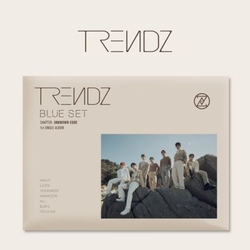 Альбом TRENDZ - BLUE SET Chapter. UNKNOWN CODE 1st Single Album