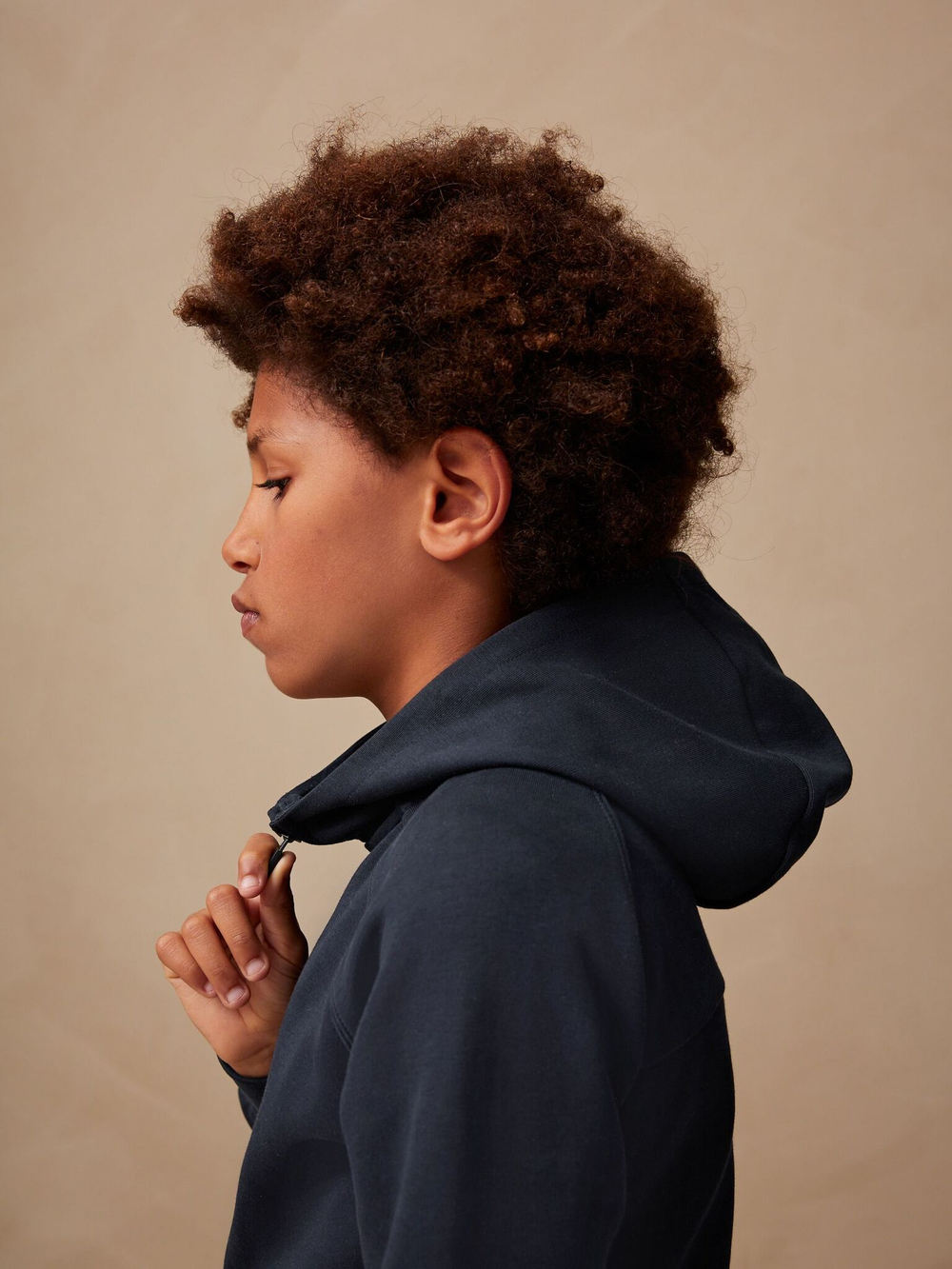 Толстовка на молнии с капюшоном и джоггеры в комплекте для мальчика Next D61-707, Темно-синий