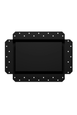 Решетка вентиляционная SGR 300х200 окраш.сталь Matt black ERA