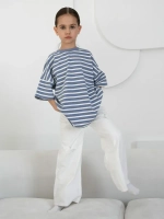 Футболка для девочки в полоску