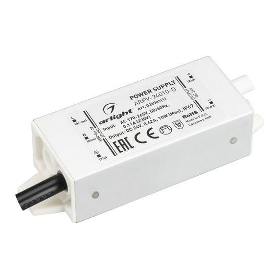 Блок питания Arlight ARPV-010-D 24V 10W IP67 0,42A 026909(1)