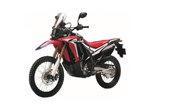 86832-KZZ-J00ZA. STRIPE, L. SIDE COVER *TYPE1*. Honda CRF250Rally, Sticker OEM