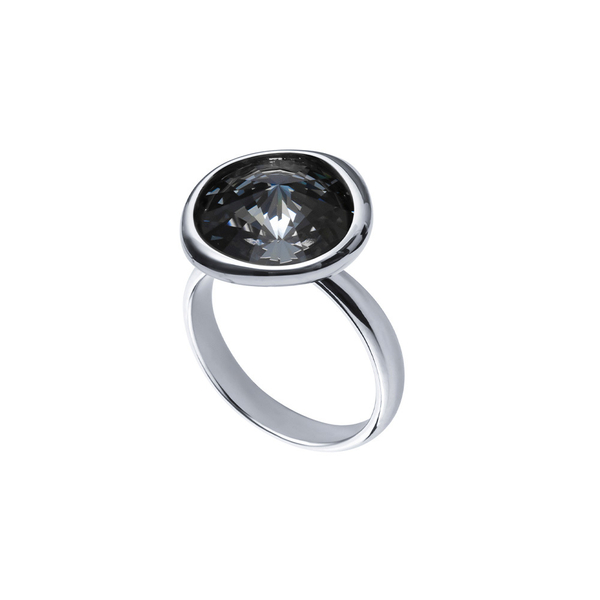 Кольцо Fiore Luna Silver Night K1902.3 BW/S