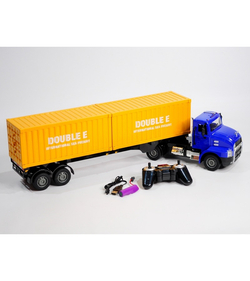 Радиоуправляемый тягач на 2 контейнера Double Eagle MACK 1/26 2.4G RTR