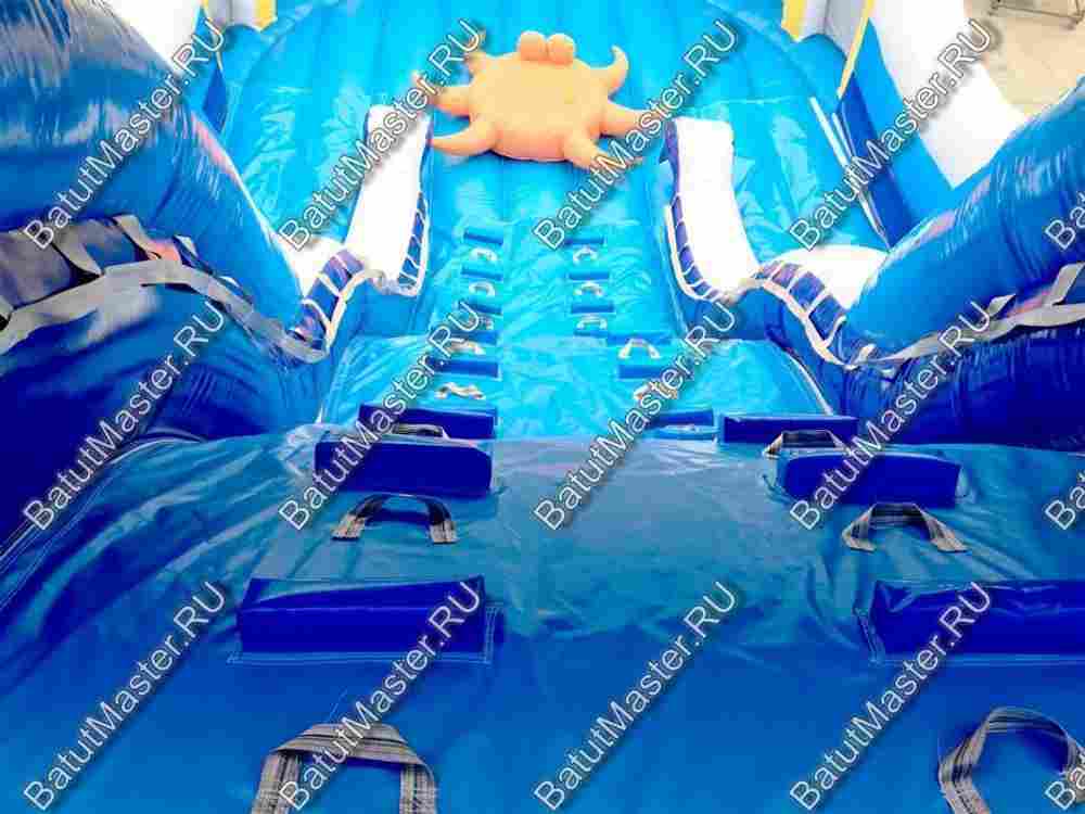 Коммерческий надувной батут "Большая волна"