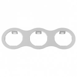 Рамка на 3 светильника Lightstar Domino 214636