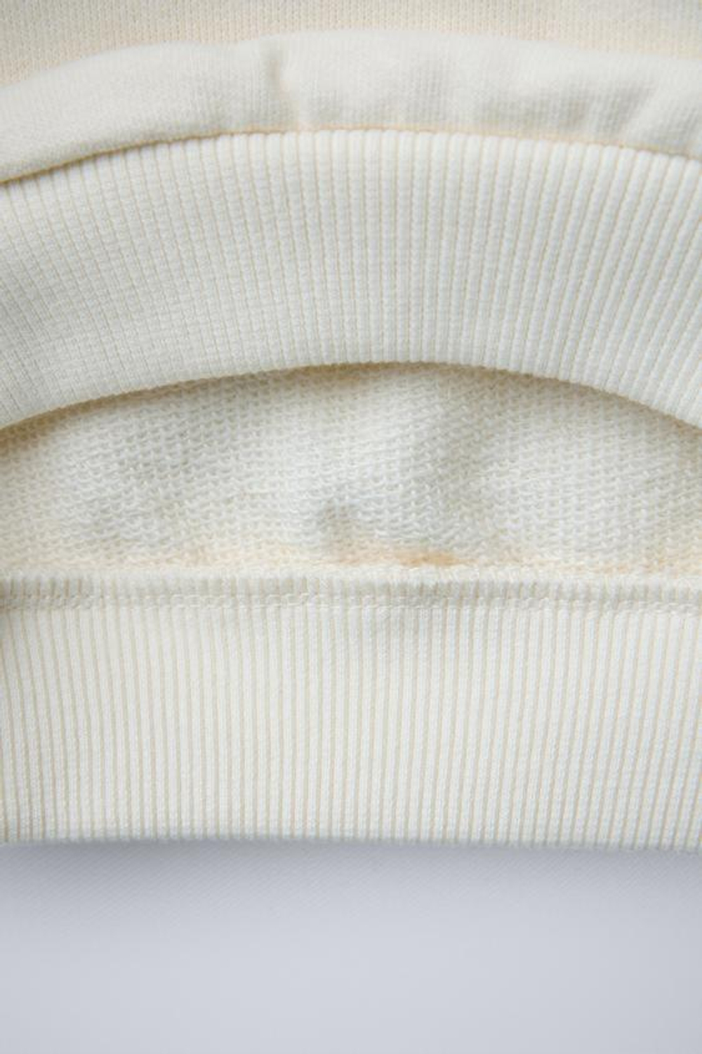 ZARA ТОЛСТОВКА В РОМАНТИЧЕСКОМ СТИЛЕ С БАНТАМИ, ЭКРЮ