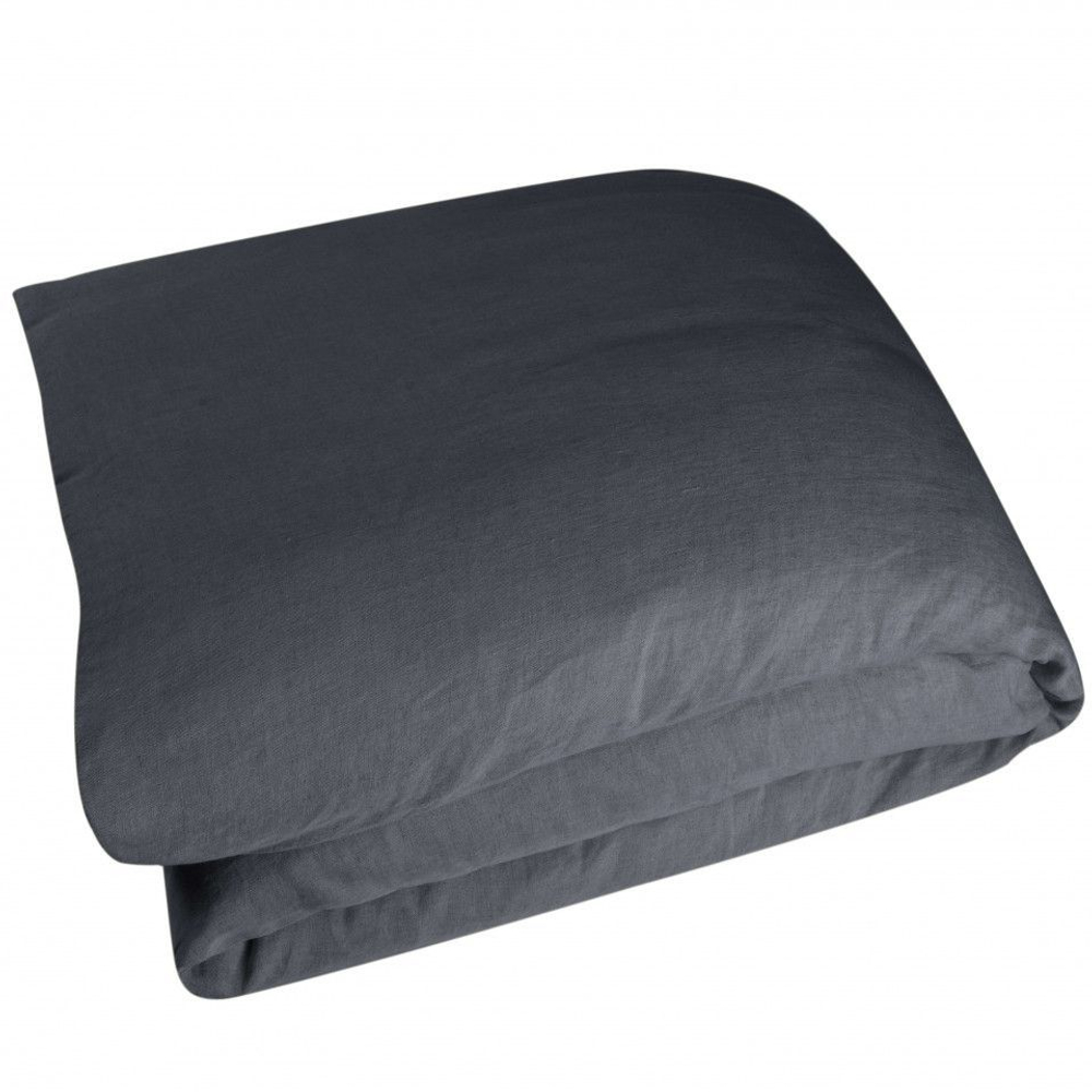 Пододеяльник 220x240 Hamam Wrinkle Washed серый Турция