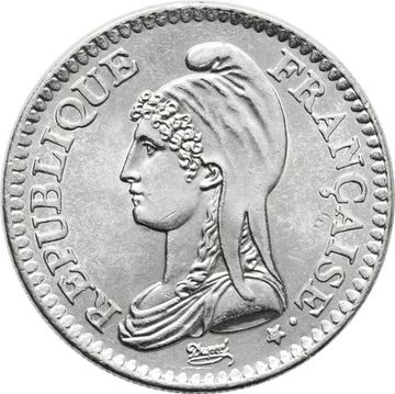 1 франк 1992 Франция «200 лет Французской Республике»