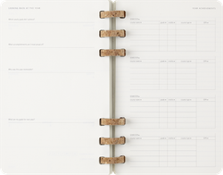 Еженедельник Moleskine ACADEMIC SPIRAL (DSSPB12AMWH3) Large 150х210мм 200стр кремовые страницы спираль черный