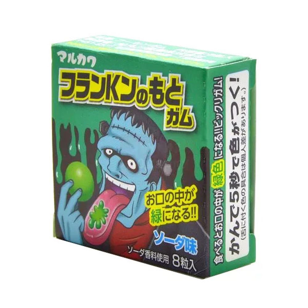 Жевательная резинка Marukawa Франкенштейн со вкусом содовой 8 шт 13 г