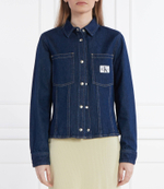 Джинсовая рубашка CALVIN KLEIN JEANS - темно-синий(J20J222825)