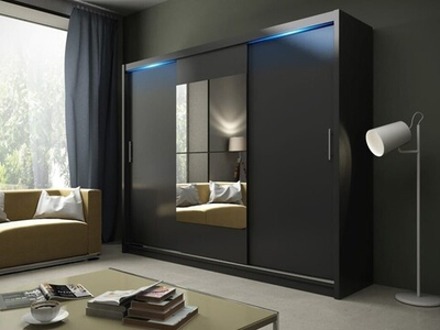 Шкаф-купе Ясмина 3 Венге Цаво 3354  240*45*220