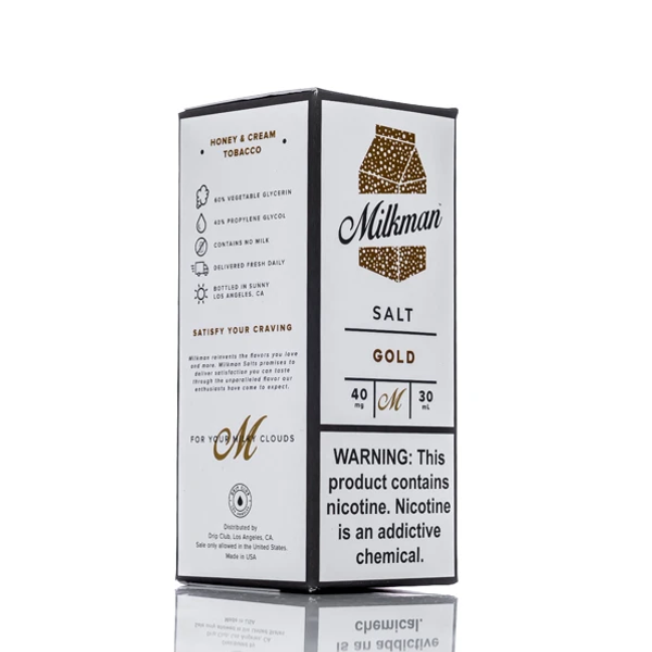 Купить Жидкость The Milkman Salt Табак, мед и взбитые сливки